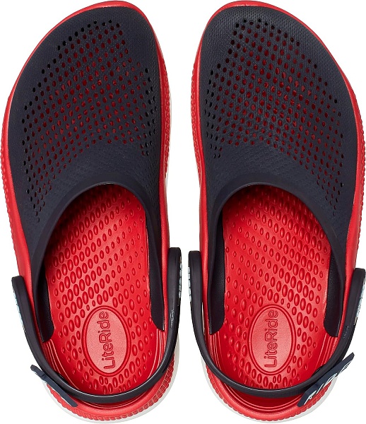 CROCS Сабо ЛайтРайд Клог Нэйви/Пеппер 206708-4CC