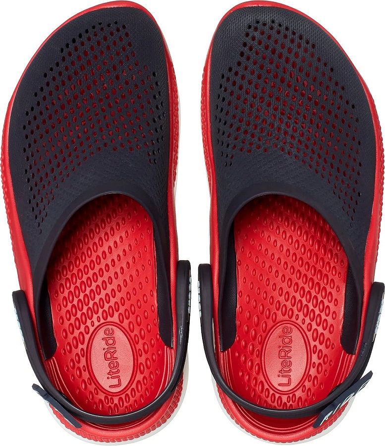 CROCS Сабо ЛайтРайд Клог Нэйви/Пеппер 206708-4CC