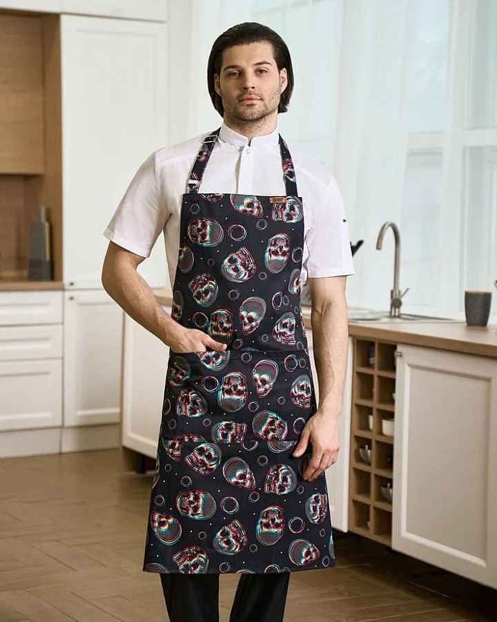 BANDIT фартук BFP21009 Череп 3D фото 3