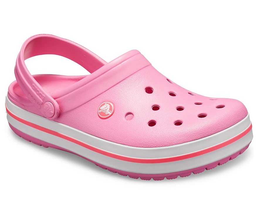 CROCS Сабо Крокбэнд Пинк Лемонэйд/Вайт 11016-62P
