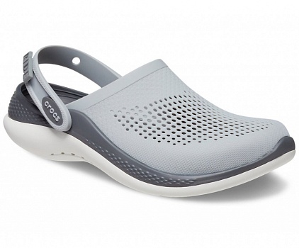 CROCS Сабо ЛайтРайд Клог Грей/Слэйт Грей 206708-0DT