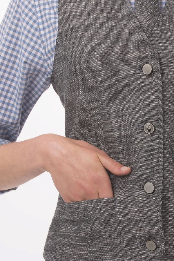 Chef Works жилет жен. VNN01W фото 5