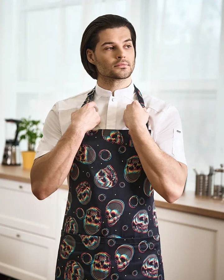 BANDIT фартук BFP21009 Череп 3D фото 4