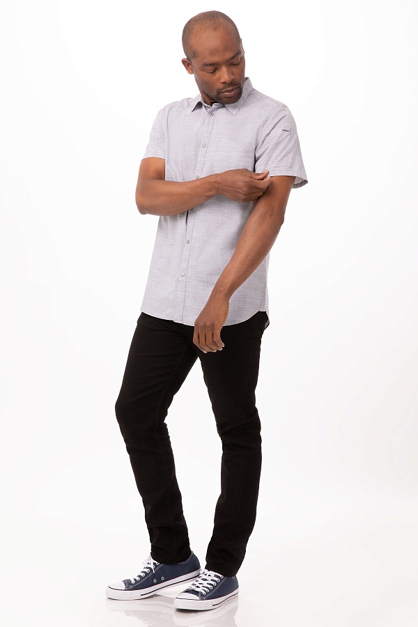 Chef Works рубашка муж.. SHC01 фото 2