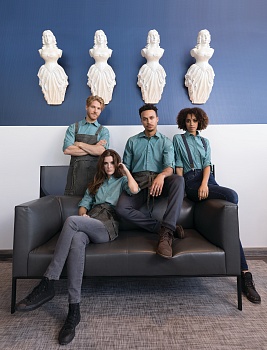 Chef Works рубашка муж. SLMCH005