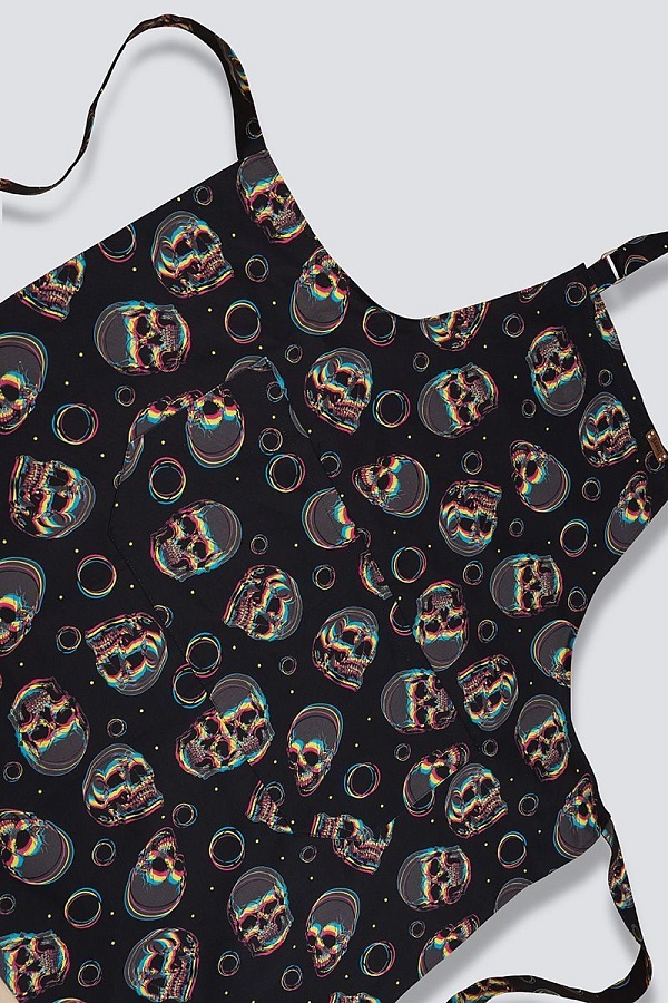 BANDIT фартук BFP21009 Череп 3D фото 5