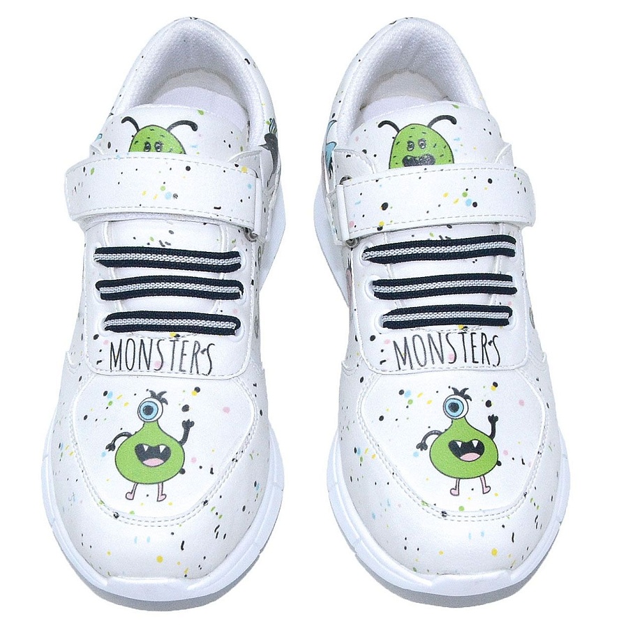 ShoeRokee кроссовки жен. на липучке Monsters SST700-714 фото 2