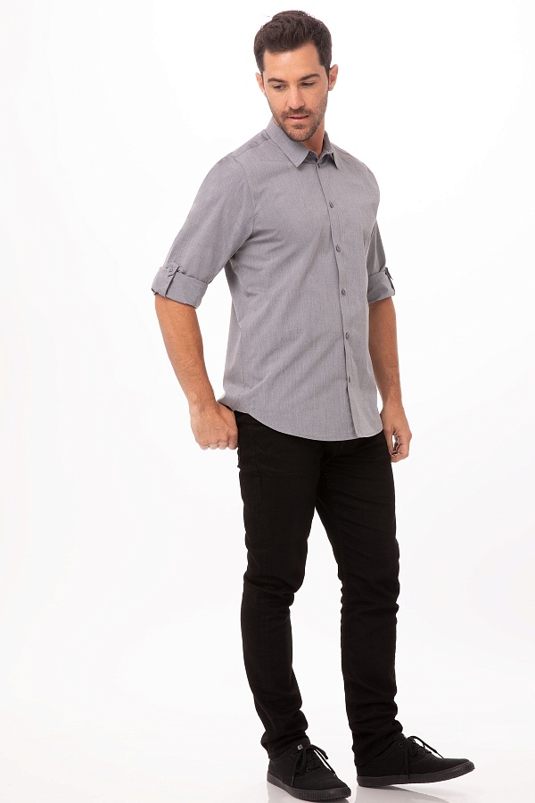 Chef Works рубашка муж. SHC06 фото 3