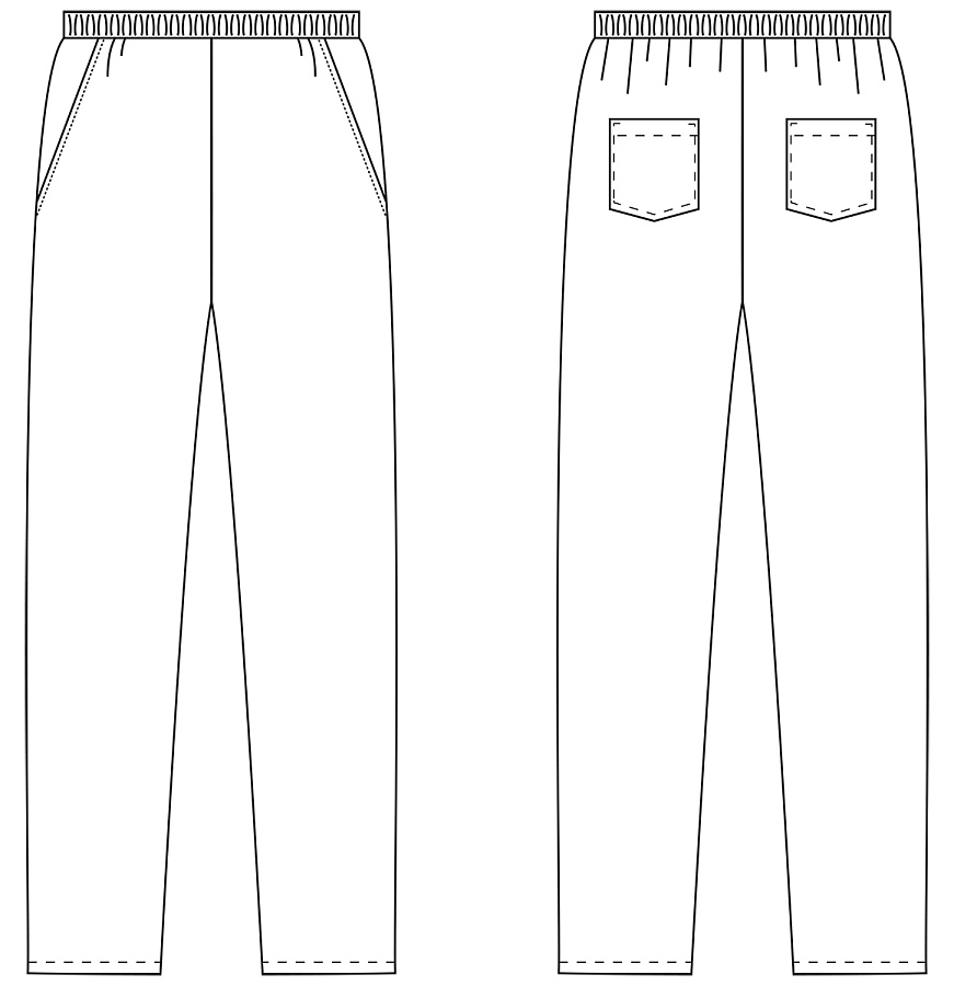 BANDIT брюки унисекс BB21001K фото 7